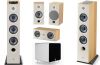 Focal Chora 5.1.2 Dolby Atmos Effect System with Q Acoustics QB12 Sub - Light Wood 