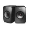 KEF LSX Wireless Bookshelf Speakers - Black