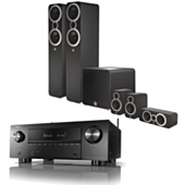 Denon AVC-X3700H 8K 9.2 channel AV Surround Amplifier + Q Acoustics Q 3050i Plus Cinema Pack