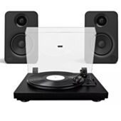 Pro-Ject A1 - Fully Automatic Turntable + Kanto YU Active Speakers - Black