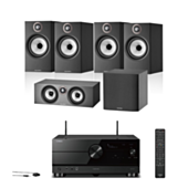 Yamaha RX-A6A + Bowers & Wilkins 606 & 607 + HTM6 S2 Centre speaker with ASW608 Subwoofer