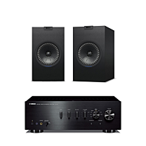 Yamaha A-S701 Stereo Amplifier + KEF Q150 Bookshelf Speaker