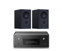 Denon CEOL N11DAB Hi-Fi-Network CD Receiver with HEOS + Mission LX-1 MKII Standmount Speakers