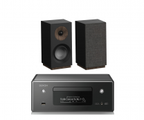 Denon CEOL N11DAB Hi-Fi-Network CD Receiver with HEOS + Jamo S 801 Bookshelf Speakers
