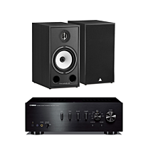 Yamaha A-S701 Stereo Amplifier + Triangle Borea BR03 Bookshelf Speaker