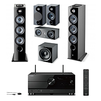 Yamaha RX-A6A + Focal Chora 5.1.2 Dolby Atmos Effect System with Focal 600P Subwoofer