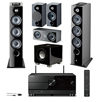 Yamaha RX-A6A + Focal Chora 5.1.2 Dolby Atmos Effect System with REL T/7x Sub