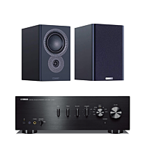 Yamaha A-S501 Stereo Amplifier + Mission LX-2 MKII Standmount Speakers