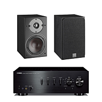 Yamaha A-S701 Stereo Amplifier + Dali Oberon 1 Bookshelf Speakers