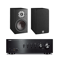 Yamaha A-S501 Stereo Amplifier + Dali Oberon 3 Bookshelf Speakers