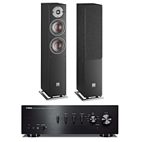 Yamaha A-S501 Stereo Amplifier + Dali Oberon 5 Floorstanding Speakers