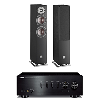 Yamaha A-S701 Stereo Amplifier + Dali Oberon 5 Floorstanding Speakers