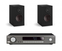 ARCAM SA10 (HDA Series) - Integrated Amplifier + Dali Opticon 2 Mk2 Stand Mount Speakers