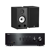 Yamaha A-S501 Stereo Amplifier + Triangle Borea BR03 Bookshelf Speaker