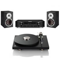 Pro-Ject Debut PRO Anniversary Edition Turntable + Marantz NR1200 Integrated Amplifier + Dali Spektor 2 Speaker Bundle