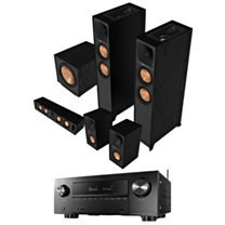 Denon AVR-X2700H 8K 7.2 channel AV Surround Amplifier + Klipsch Reference II R-605FA 5.1.2 Dolby Atmos Home Theatre System