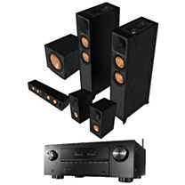 Denon AVC-X3700H 8K 9.2 channel AV Surround Amplifier + Klipsch Reference II R-605FA 5.1.2 Dolby Atmos Home Theatre System