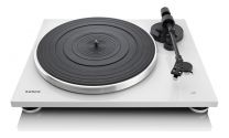 Lenco L-87WH - Aluminium Platter Turntable - PC Encoding - White