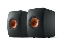 KEF LS50 Wireless II Studio Bookshelf Speakers - Carbon Black
