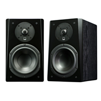 SVS Prime Bookshelf Speaker - Black Ash