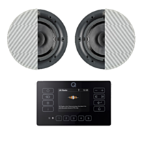 Q Acoustics QE120 + Qi65CB Speaker Bundle Black