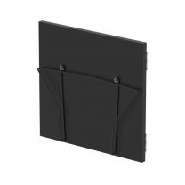 Glorious Record Box Display Door - Display Door for Records - Black