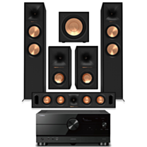 Yamaha RX-A6A AV Receiver 4K 120Hz + Klipsch Reference II R-605FA 5.1.2 Dolby Atmos Home Theatre System
