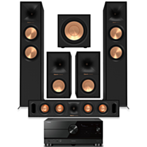 Yamaha RX-A6A AV Receiver 4K 120Hz  + Klipsch Reference II R-605FA 5.1.2 Dolby Atmos Home Theatre System 2