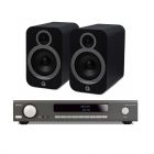 ARCAM SA10 + Q Acoustics 3030i - Bookshelf Speakers