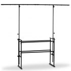 ADJ DJ-MTS-4 - Portable DJ Stand With Lighting T-Bar