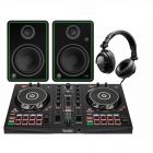 Hercules InPulse 500 - 2 Channel DJ Controller + Mackie CR5-X Active Speakers