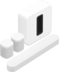 Sonos 5.1 Immersive Set with Beam in White