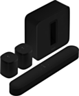 Sonos 5.1 Immersive Set with Beam in Black