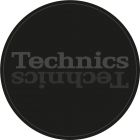 Technics Duplex 7 Slipmats - Grey / Black Antistatic Slipmats for Turntables (Pair)