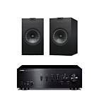 Yamaha A-S701 Stereo Amplifier + KEF Q150 Bookshelf Speaker