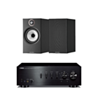Yamaha A-S701 Stereo Amplifier + Bowers & Wilkins 606 S2 Anniversary Edition Standmount Speaker