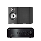 Yamaha A-S701 Stereo Amplifier + Bowers & Wilkins 607 S2 Anniversary Edition Bookshelf Speaker