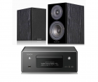 Denon CEOL N11DAB Hi-Fi-Network CD Receiver with HEOS + Wharfedale - Diamond 12.0 Speakers