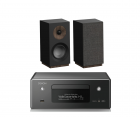 Denon CEOL N11DAB Hi-Fi-Network CD Receiver with HEOS + Jamo S 801 Bookshelf Speakers