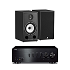 Yamaha A-S701 Stereo Amplifier + Triangle Borea BR03 Bookshelf Speaker