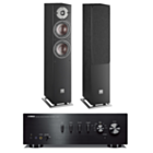 Yamaha A-S501 Stereo Amplifier + Dali Oberon 5 Floorstanding Speakers