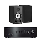 Yamaha A-S501 Stereo Amplifier + Triangle Borea BR03 Bookshelf Speaker