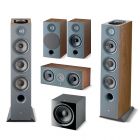 Focal Chora 5.1.2 Dolby Atmos Effect System with Focal 600P Subwoofer - Dark Wood