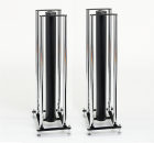Custom Design FS 104 Signature Speaker Floor Stands - Black / Chrome