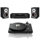 Pro-Ject Debut PRO Anniversary Edition Turntable + Marantz NR1200 Integrated Amplifier + Dali Spektor 2 Speaker Bundle