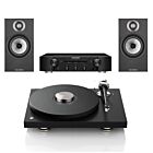 Pro-Ject Debut PRO - Anniversary Edition Turntable + Marantz PM6007 +Bowers & Wilkins 607 S2 Anni Speakers