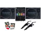Twin Technics SL-1210 MK7+Reloop Elite Mixer+Reloop Concorde Black Cartridge Pair