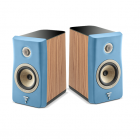 Focal Kanta No1 - 2-way Bookshelf Loudspeaker (Pair) - Gauloise Blue/Walnut