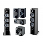 Focal Chora 5.1.2 Dolby Atmos Effect System with Focal 600P Subwoofer - Black