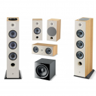 Focal Chora 5.1.2 Dolby Atmos Effect System with Focal 600P Subwoofer - Light Wood